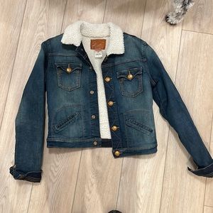 True Religion Sherpa Denim Jacket